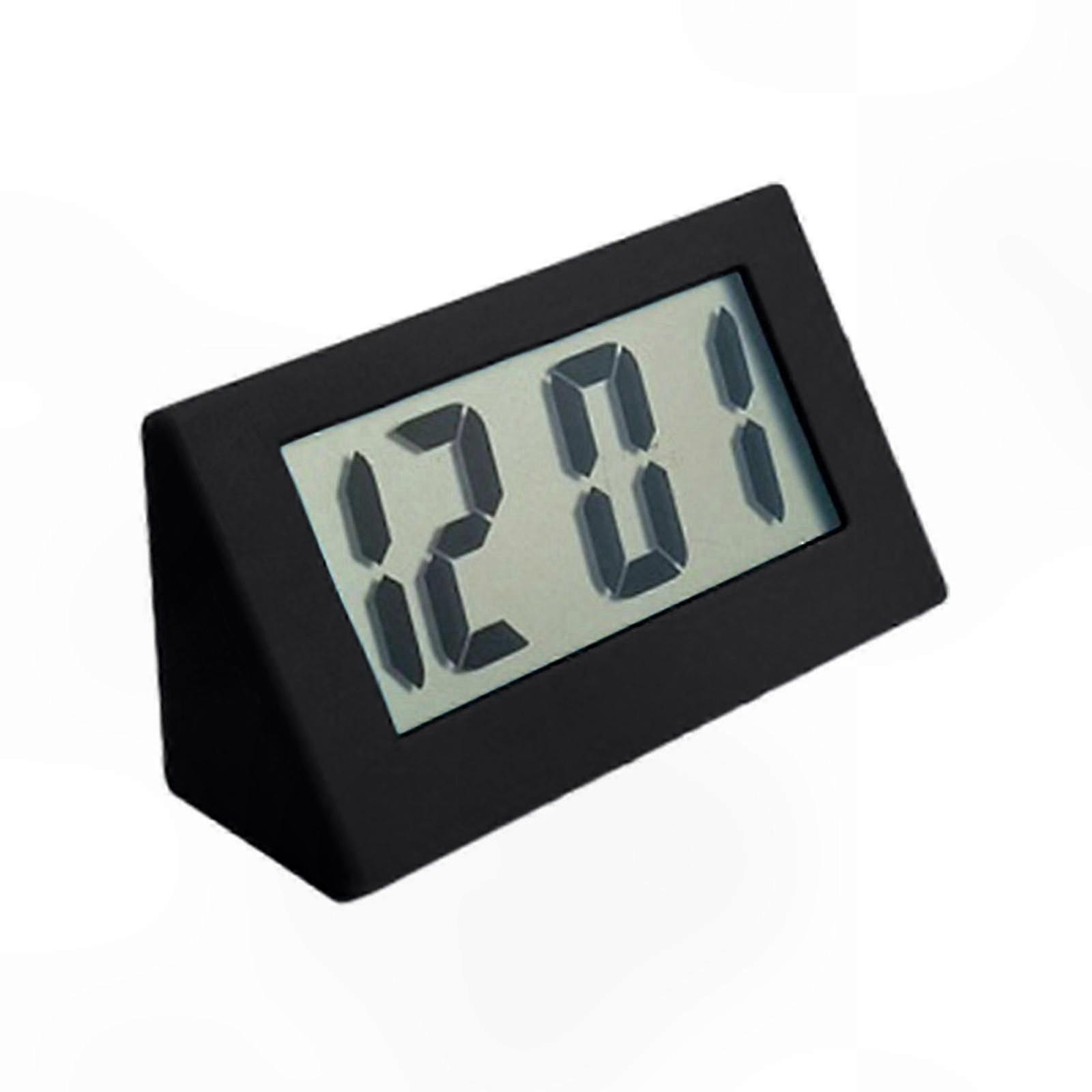 Mini Digital Clock for Bedroom - Compact Desk Clock for Students