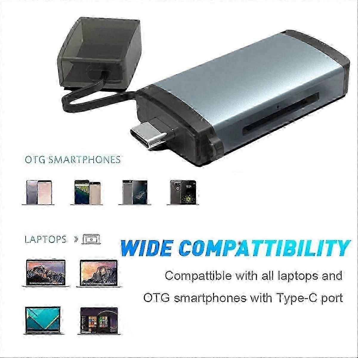 USB 3.2 Cfexpress Card Reader Adapter Type-B Adapter High Speed mission Memory Card Reader for