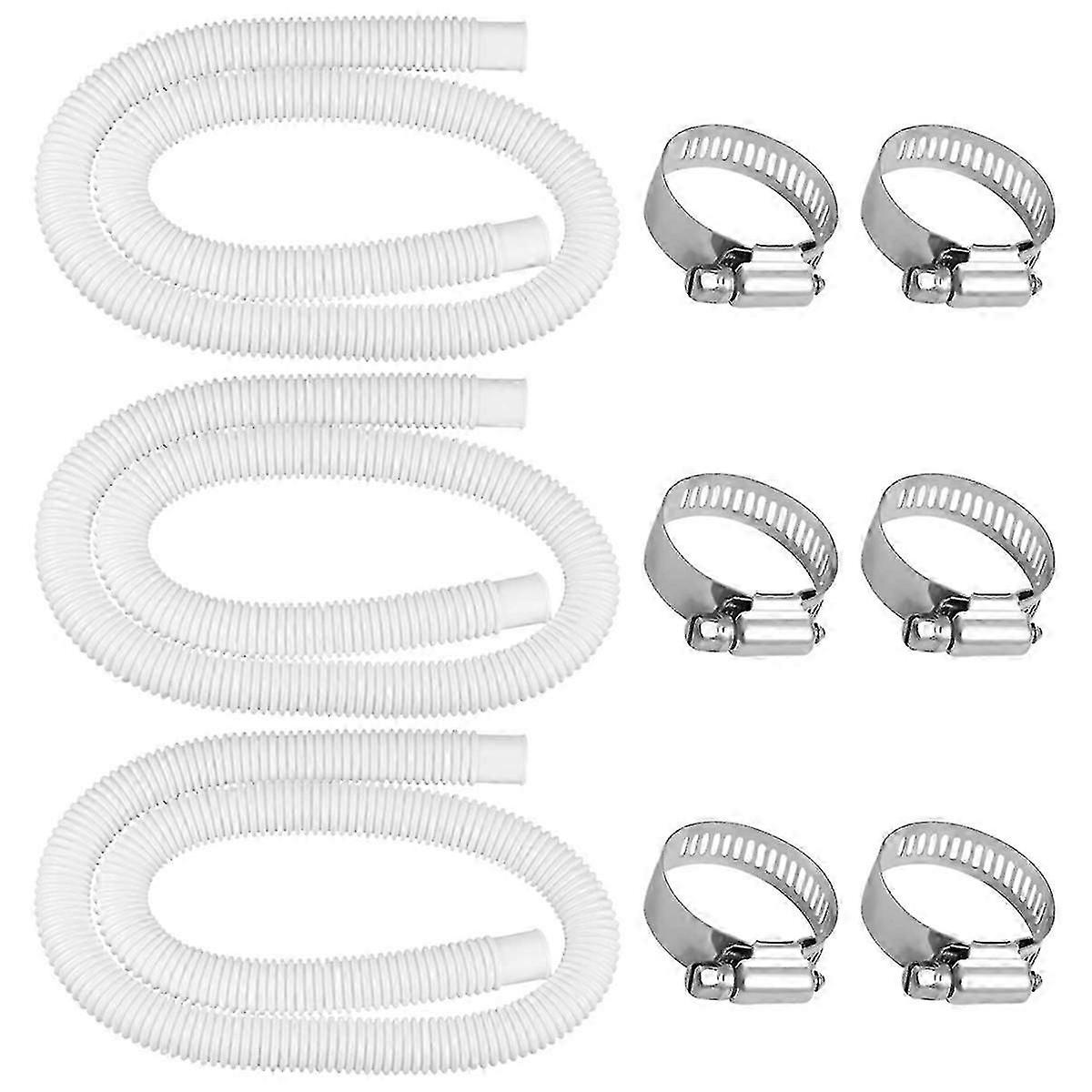 Pool Pump Replacement Hose,1.5M Compatible with Intex Filter Pump,A Edition 0621
