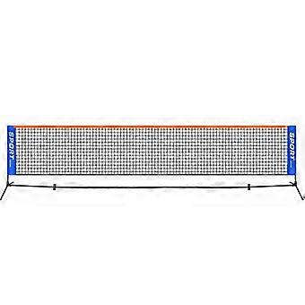 Portable Foldable Tennis Net For Kids And Adults Short Tennis Net,6.1m(1 pcs, black)