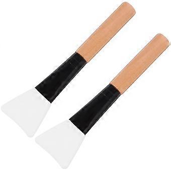 Silicone Facial Mask Brush Applicator for Even Application 2Pcs Makeup Tools