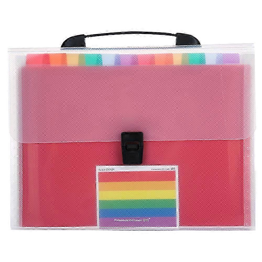 Portable A4 Rainbow Label File