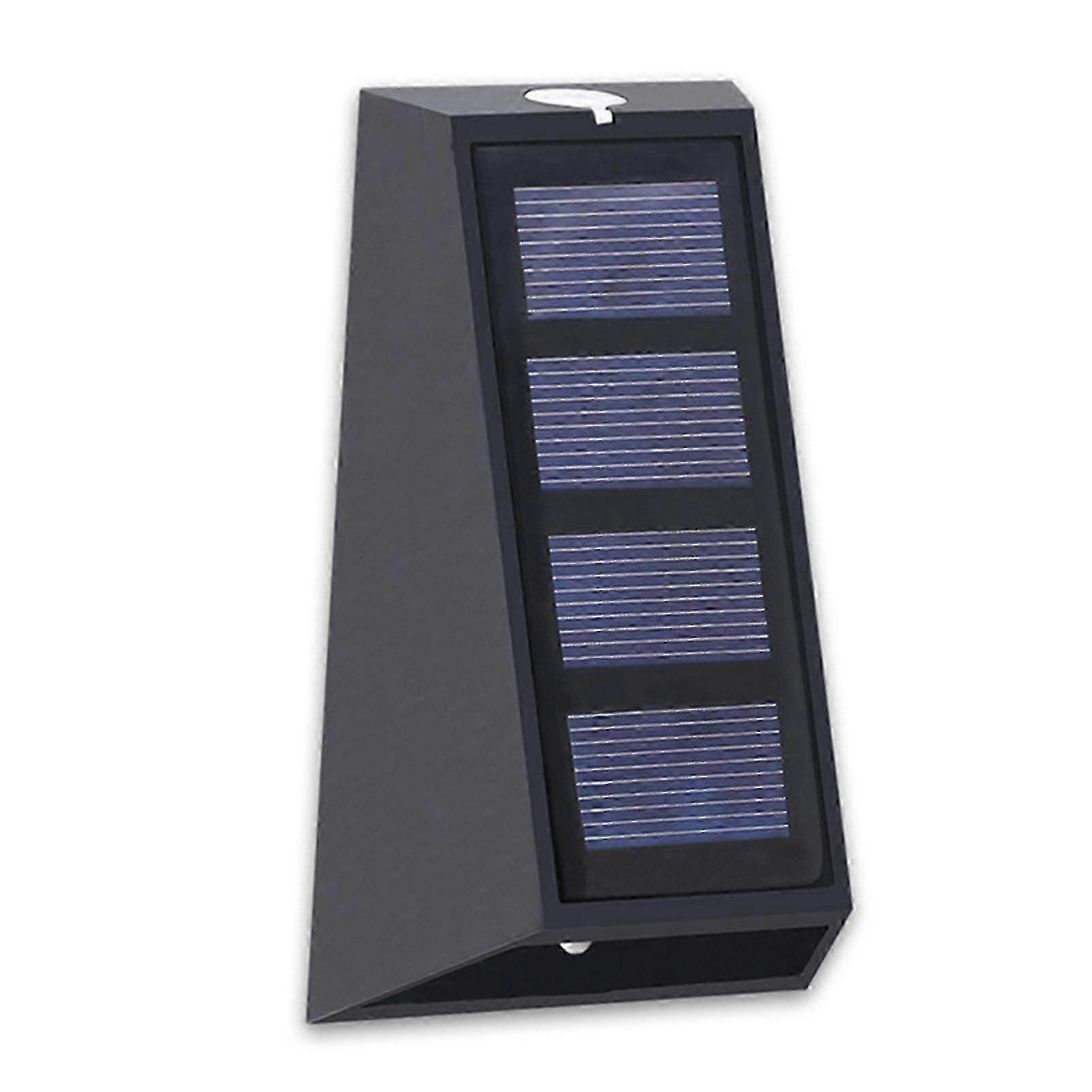 Solar Wall Sconce Multi-Colour LED Light