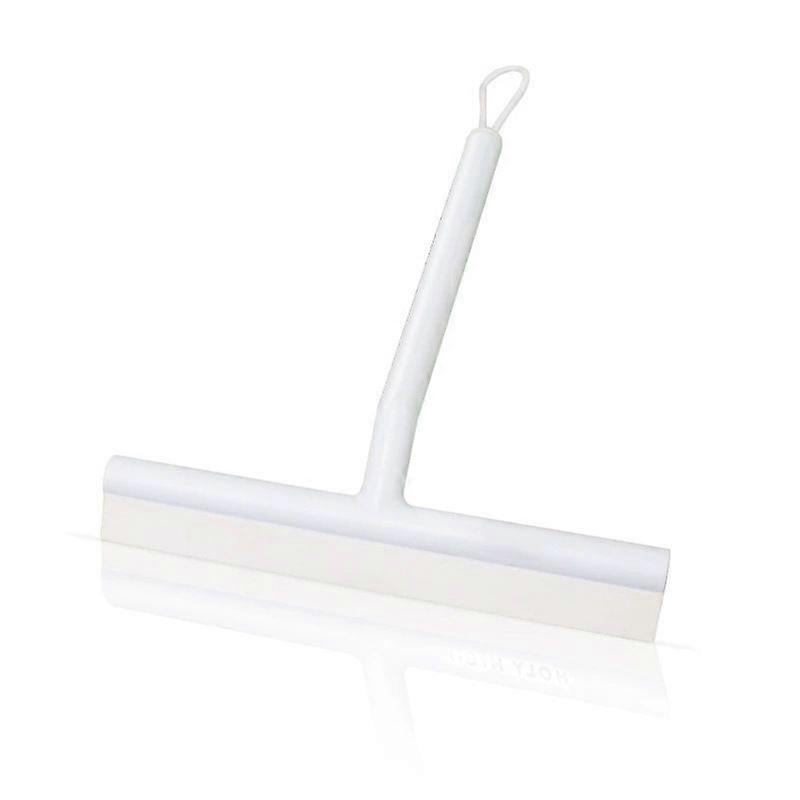 Shower scraper, window scraper with holder White [XR]