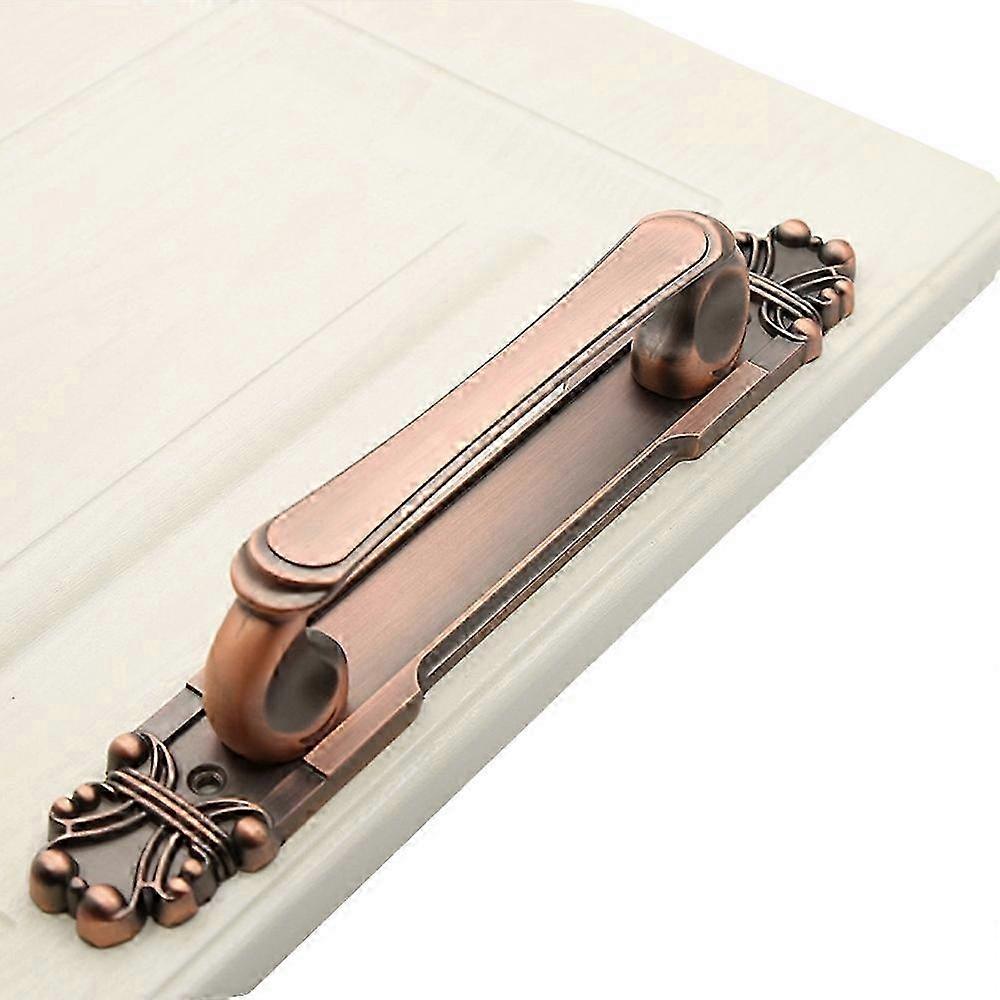 Retro Sliding Door Handle Bronze
