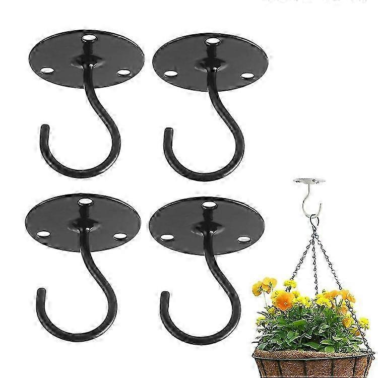 4-Pack Iron Hanging Hook For Balcony Use
