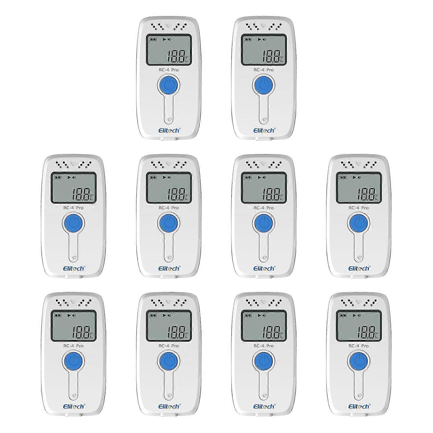 Data logger Temperatuur Data Recorder, Met Externe Temperatuursensor RC-4 10PCS