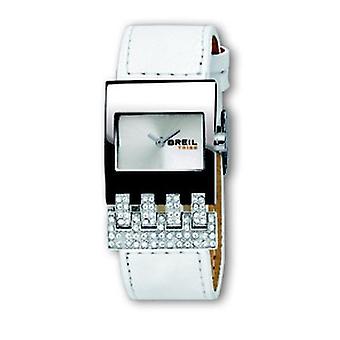 Breil cage Quartz Analog Women Watch with Cowskin Bracelet TW0207