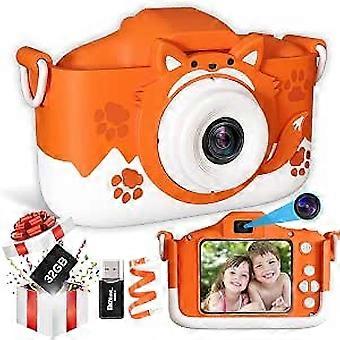 HD Dual Lens Shockproof Kids Camera with Educational Games and Fun Filters