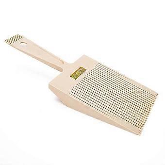 Professional Flat Comb Ergonomic Comfort Grip for Precise Barber Haircuts & Styling