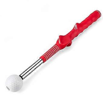 Golf Swing Trainer Verstelbare Lengte - Impact Sound Feedback - Roestvrij Staal