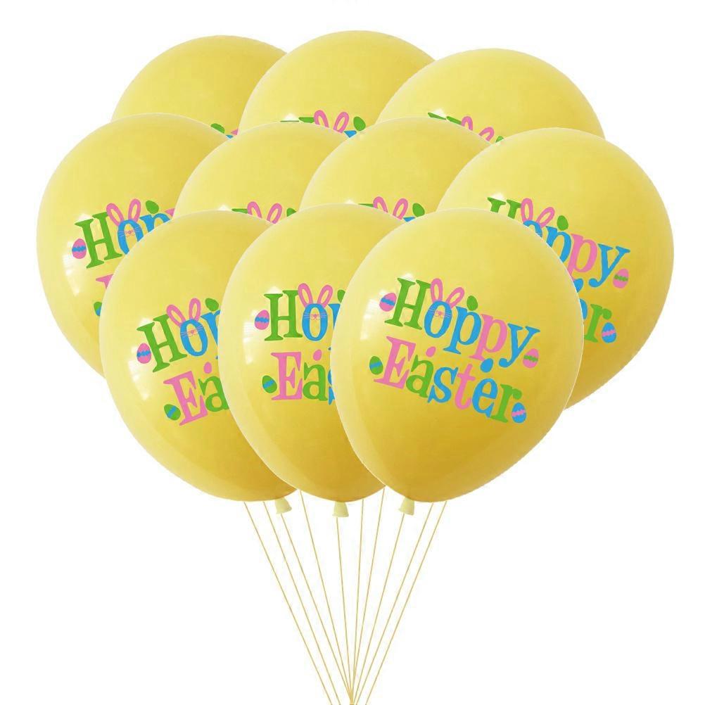 Easter Balloons Latex Balloons for Easter Party Decor 30Pcs Pack