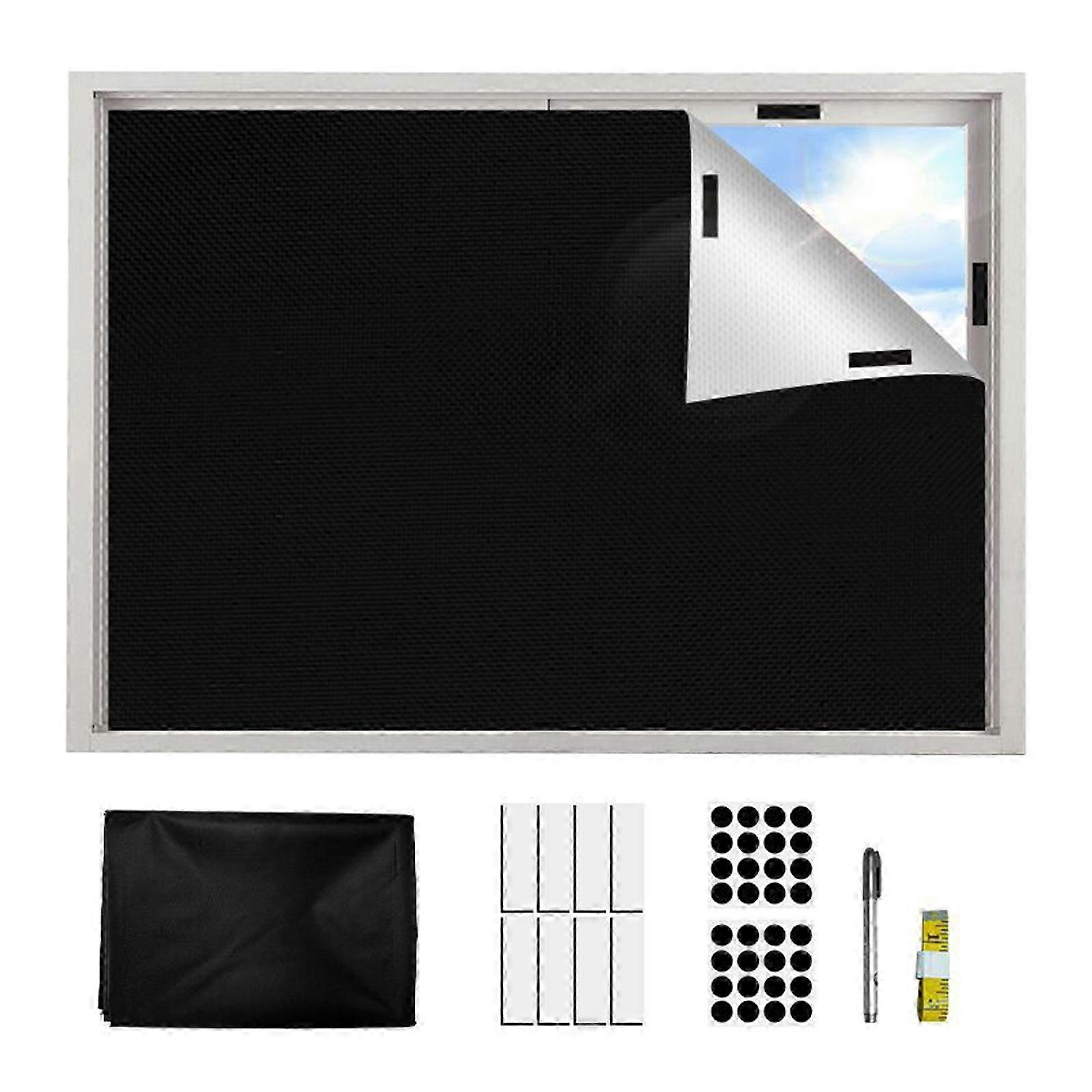 Silver-Backed Adjustable Doorway Cover