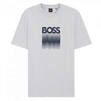 Boss Heren T-shirt met het Insignia-logo.