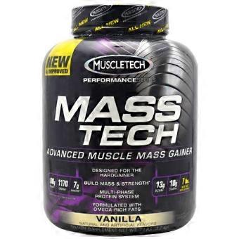 Muscletech Mass Tech Elite Vanilla Cake, 7 Lbs (Pack of 1)