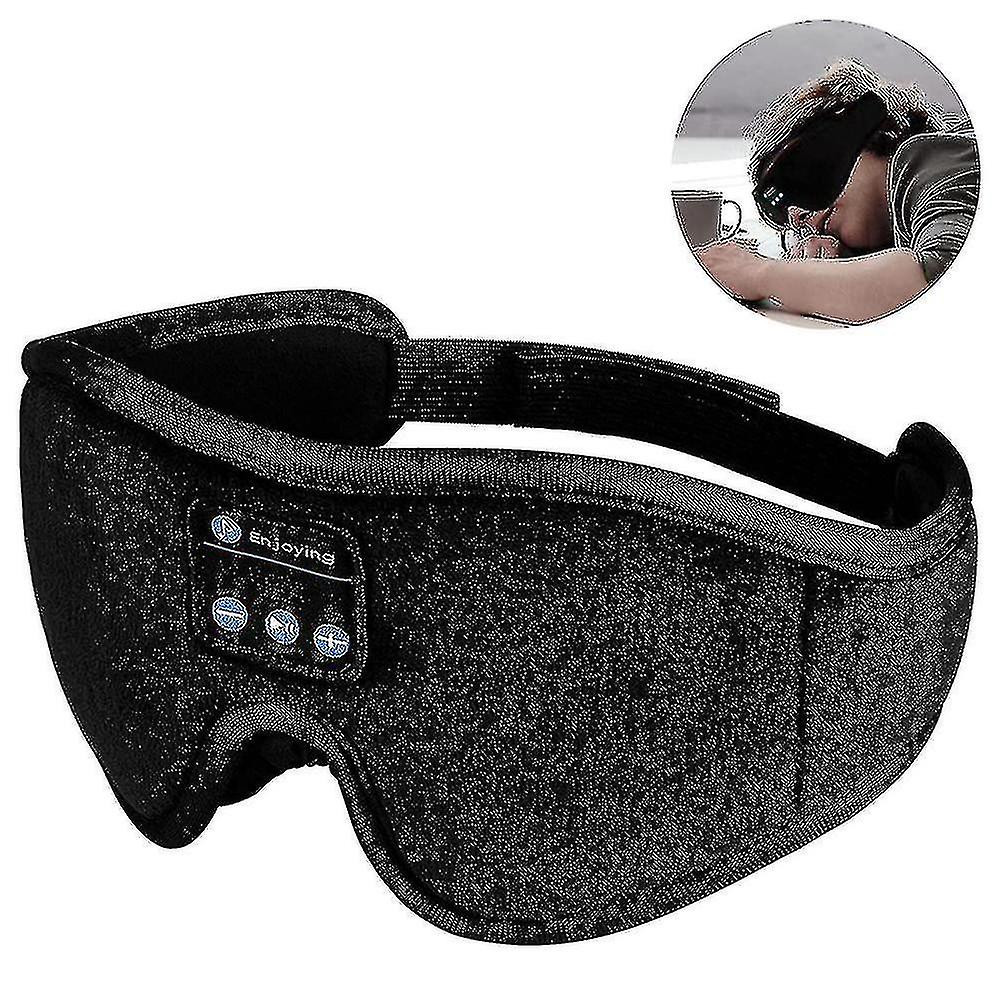 Sleep Headphones,bluetooth Wireless Music 3d Eye Mask,adjustable Sleep