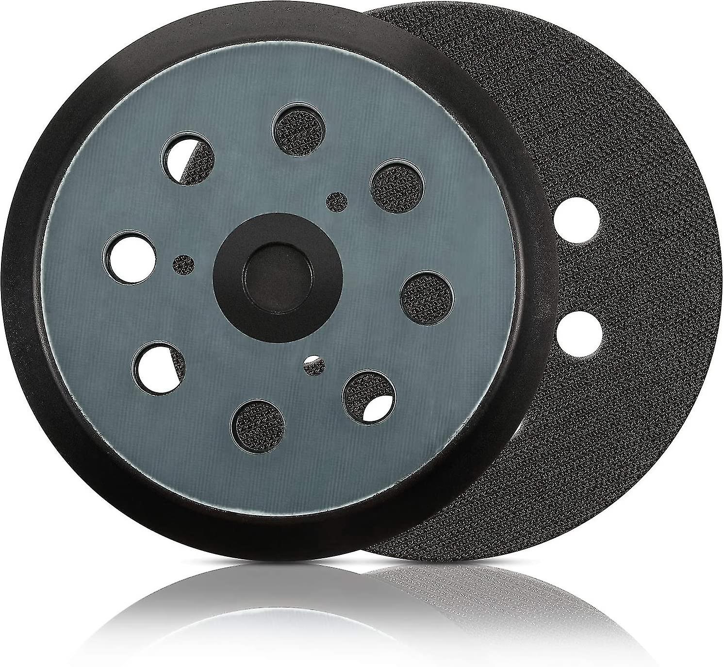 2 Pieces 5 Inch 8 Holes Replacement Sander Pad Hook And Loop Sander Sanding Pad Replacement