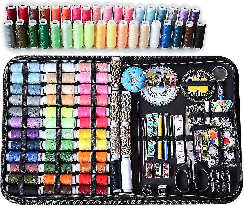 Sewing Kit, 228pcs Premium Sewing Accessories, Sewing Accessory Sewing Kit With 43 Spools,