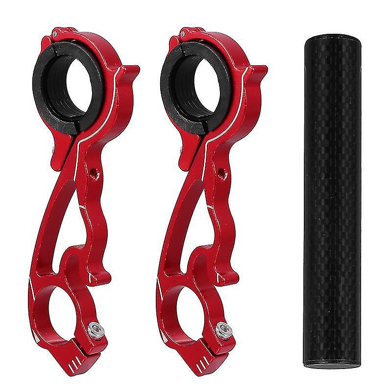 12.5X4.3cm Red Unicycle Accessories Bike Handlebar Extender Handlebar Extension Mount Flashlight Hol