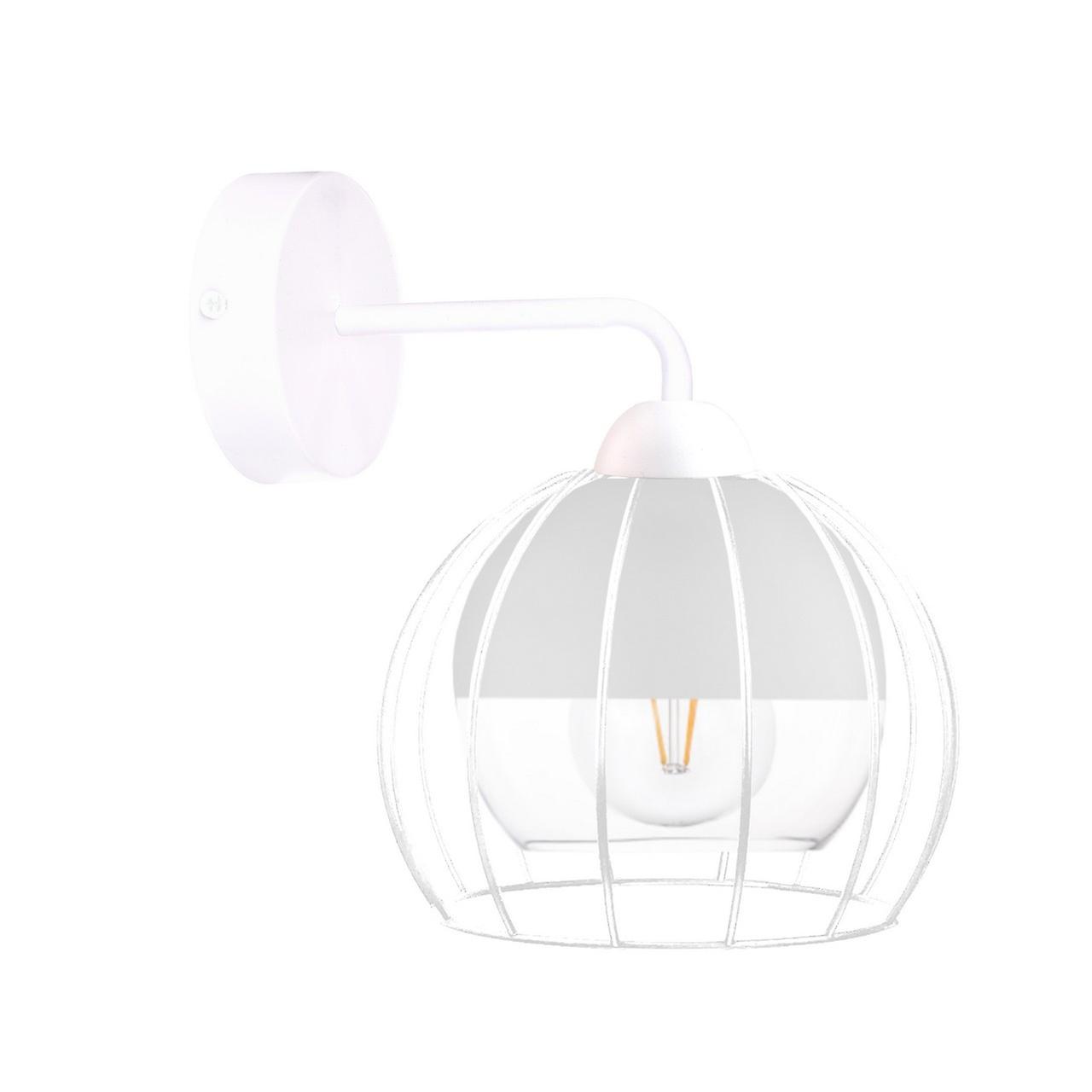 Solo Wall Lamp White, 25cm, 1x E27