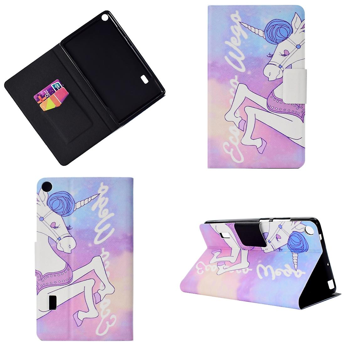 For Huawei T3-7.0 ectric Leather Case Pink