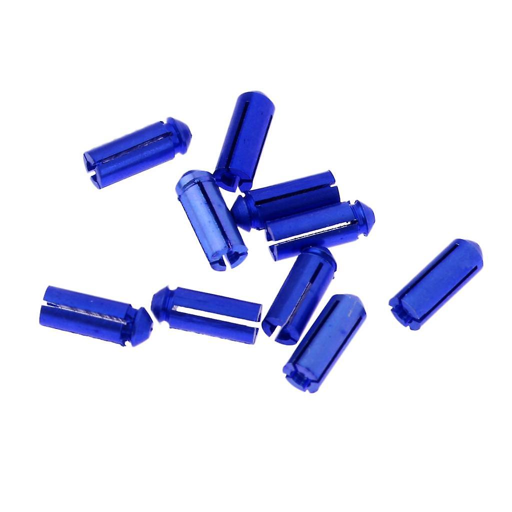 10pcs Aluminium Flight Protectors Savers Dart Accessory Universal Blue