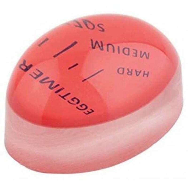 Kitchen Gadget Silicone Heat Sensitive Reusable Color Changing Boiled Egg Timer Multi Timers