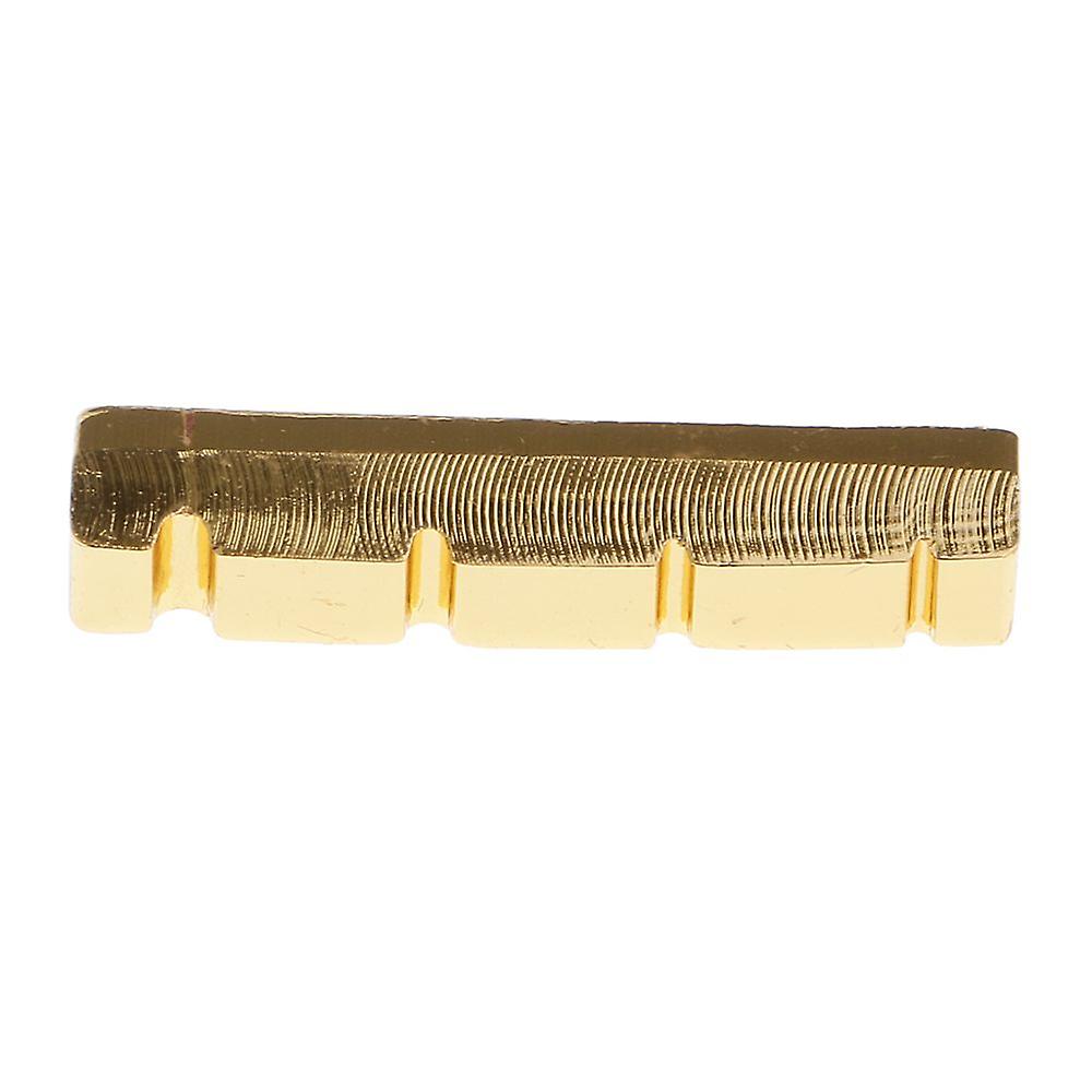 Brass Carved Electric Bass Split Nut For 4-string Basses Replacement - 38mm