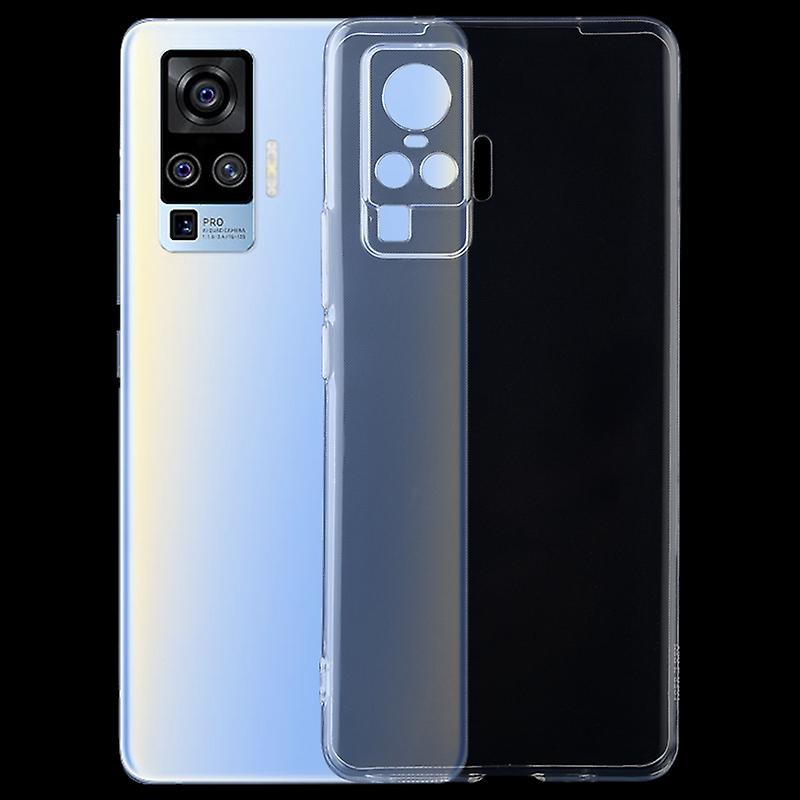 For Vivo X50 Pro Transparent TPU Case