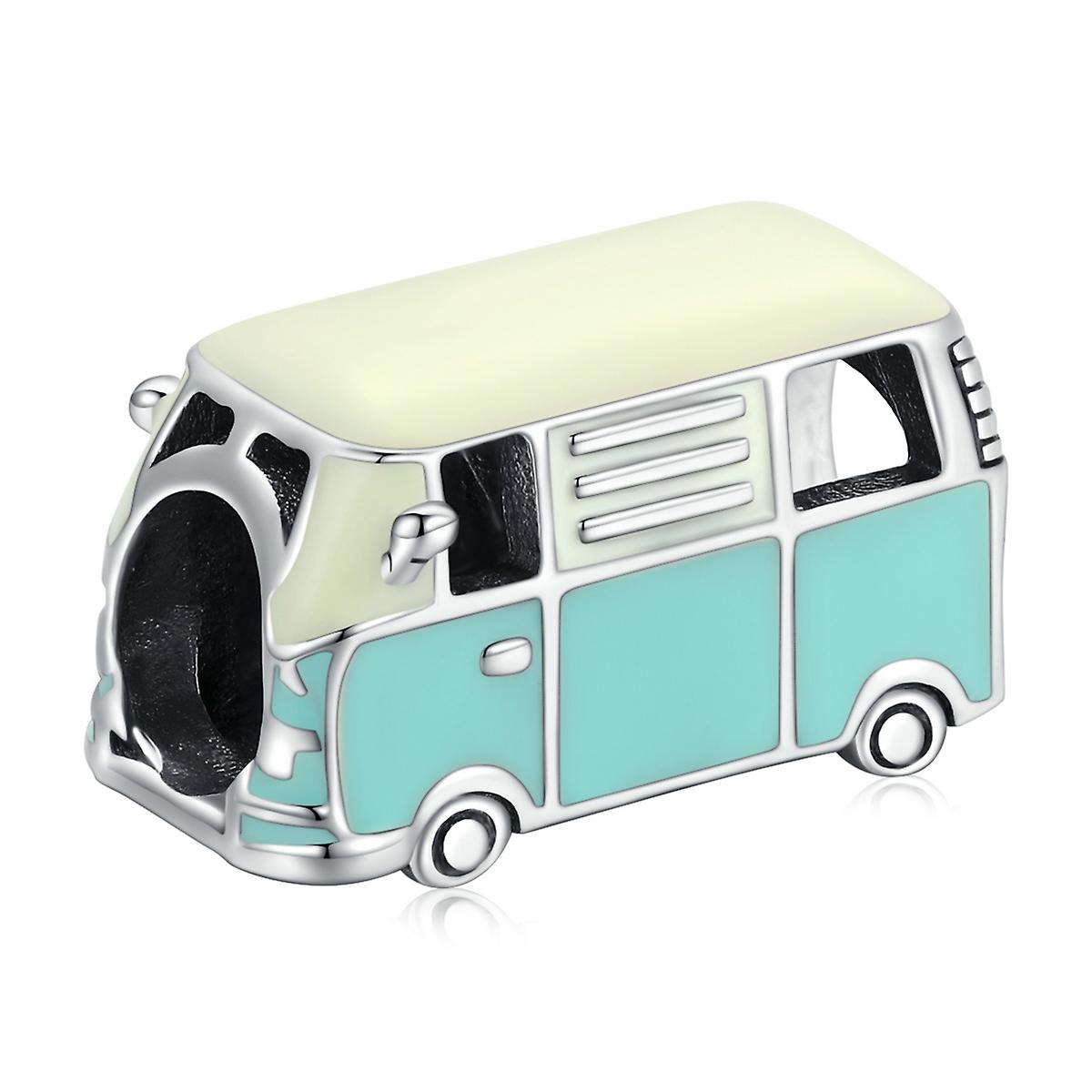 S925 Sterling Silver Mini Bus Beads