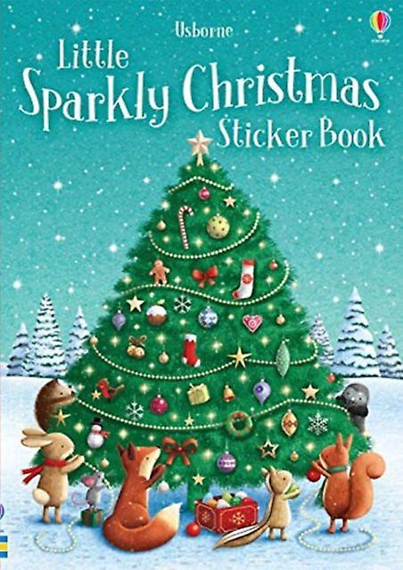 Sparkly Christmas Sticker Book by Fiona Patchett Paperback Book
