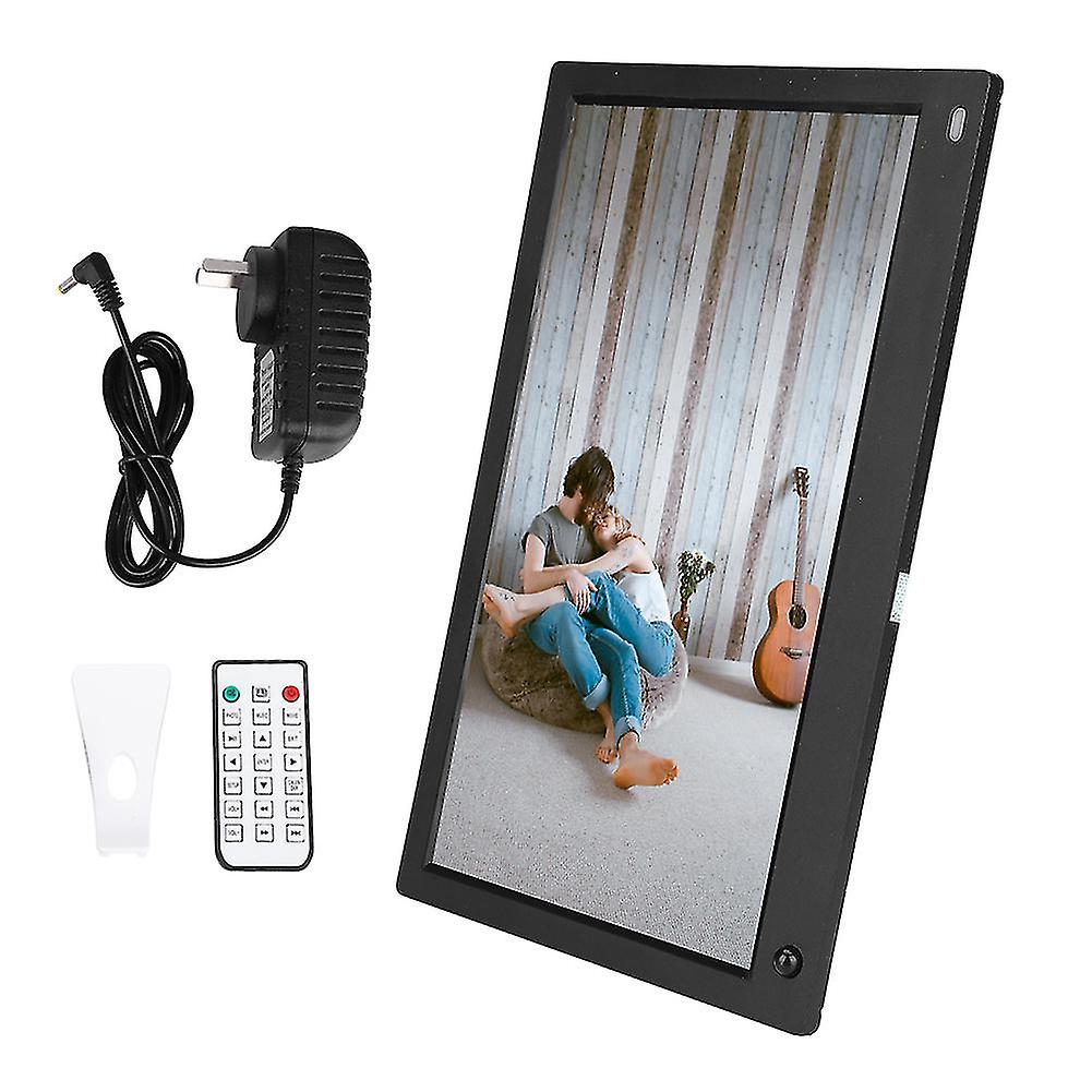 12.5" Screen Hdmi Ips Multi-function Human Detection Digital Photo Frame 1080p (black-au Plug)