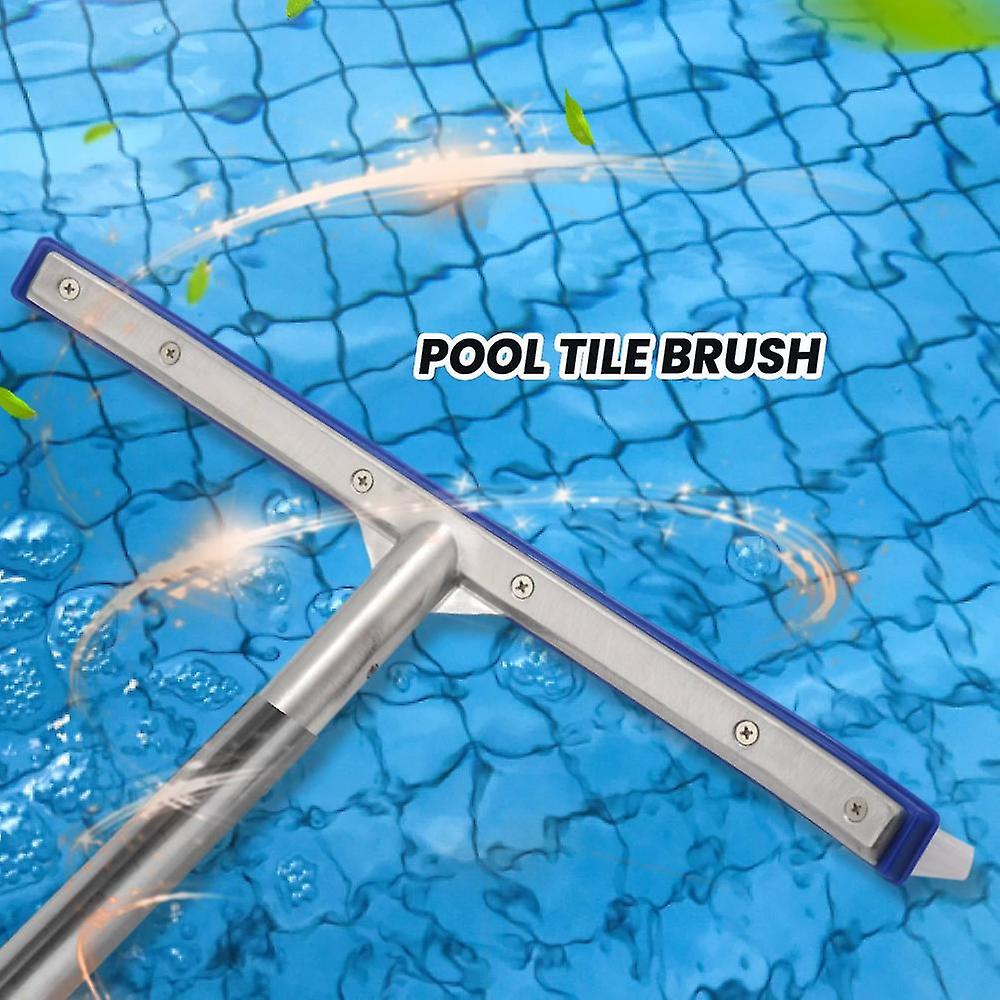 Pool Brush, Swimming Pool Wall & Tile Brush 18 Inch Swimming Pool