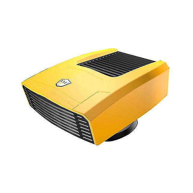 24/12v Car Heater Auto Vehicle Windshield Defogger Defroster With 360 Degree Rotation Base Black