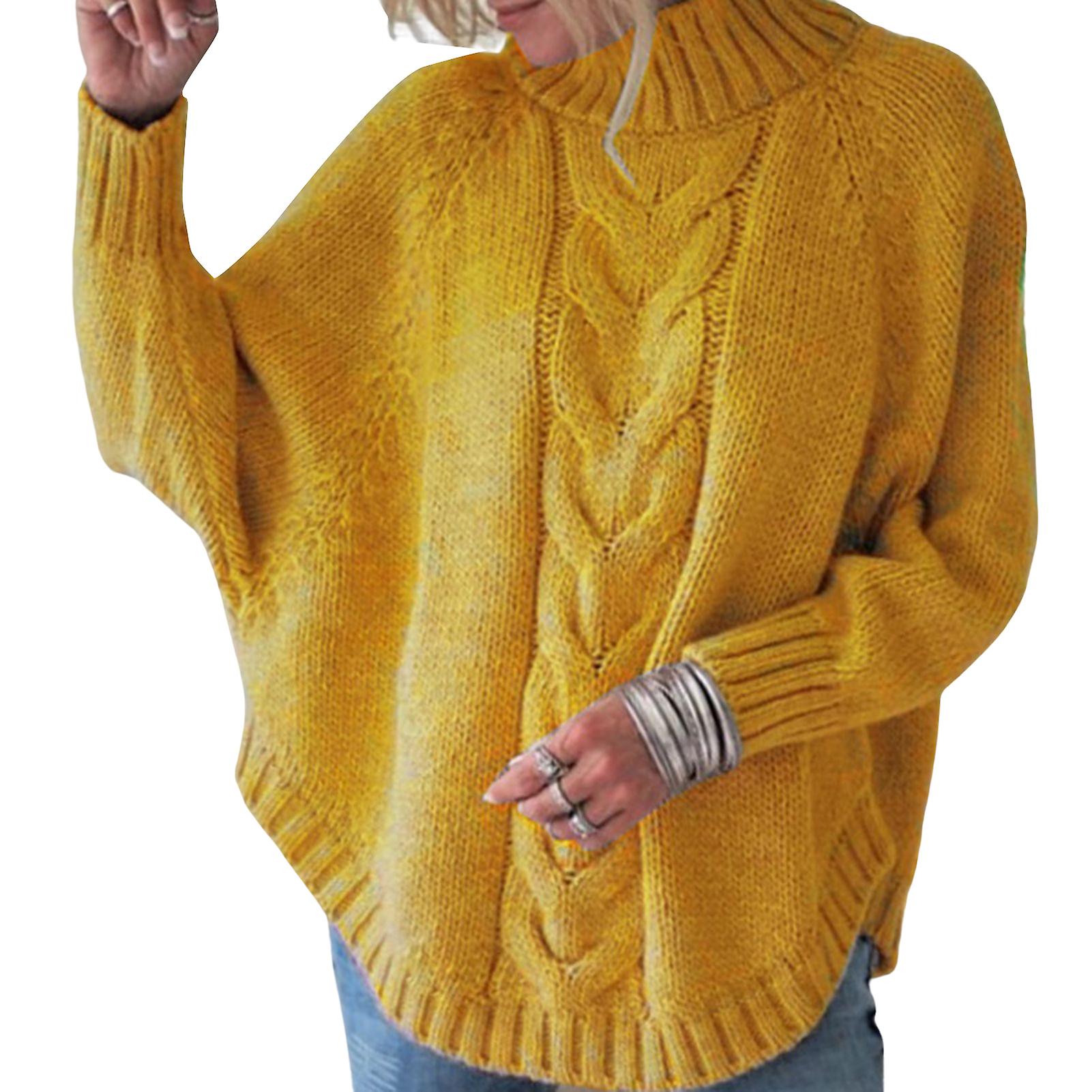 Frauen Rollkragenpullover Strickpullover Modisch Und Attraktiv
