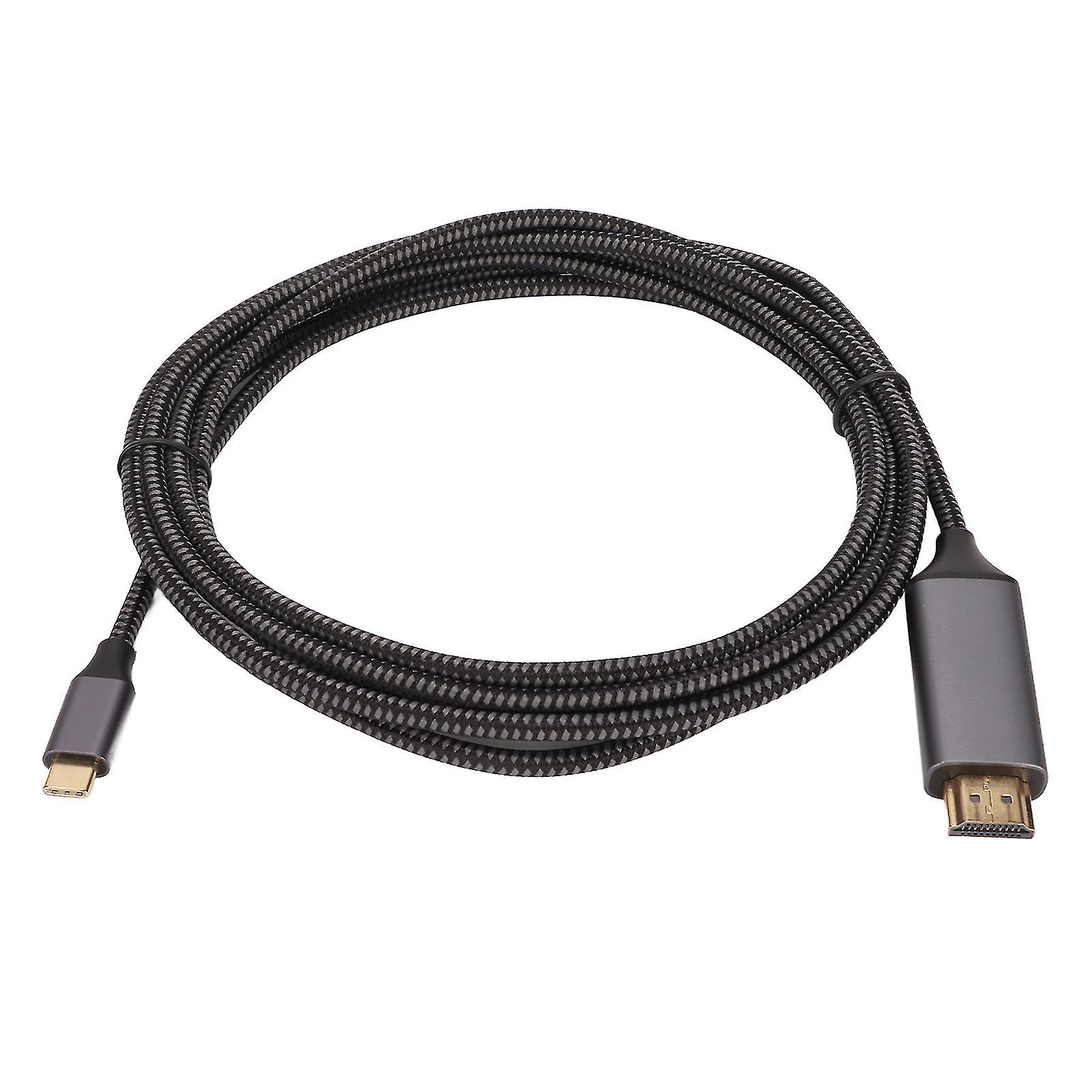 USB C to HD Multimedia Interface Cable 4K@60Hz Type C to HD Multimedia Interface Adapter for Galaxy S22 for XPS 2m/6.6ft