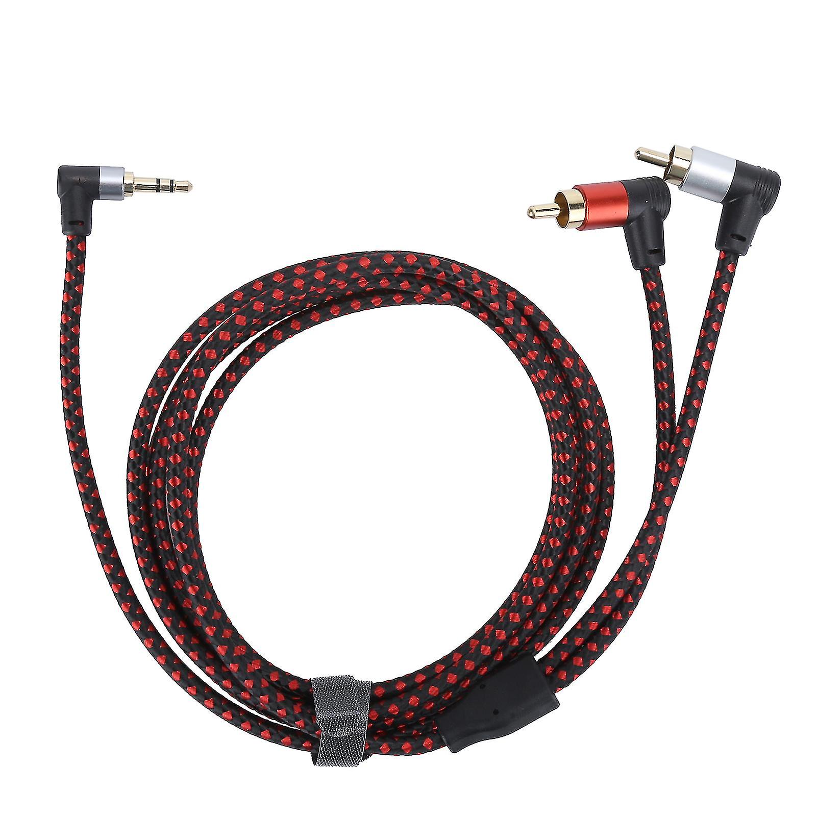 Audio Cable,3.5mm Male Plug,2RCA Male,Radio,Stereo