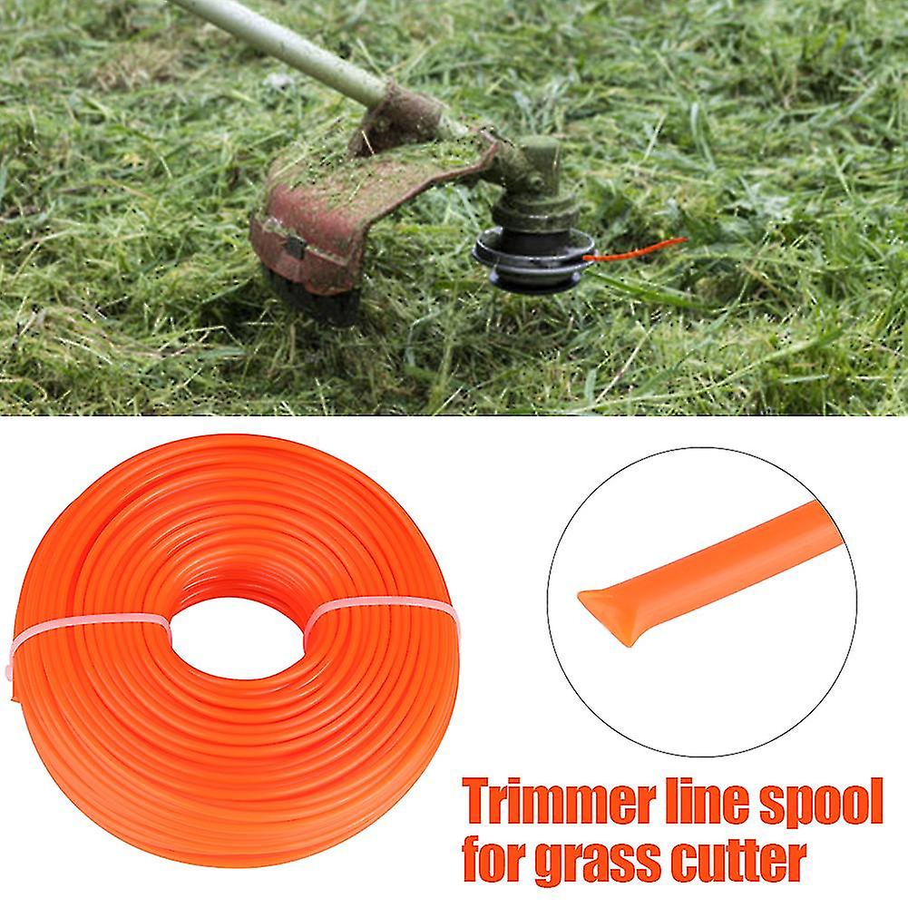 Nylon Cord 3mm Trimmer Line Nylon Cord Wire Round String Petrol Grass Trimmer 50 m