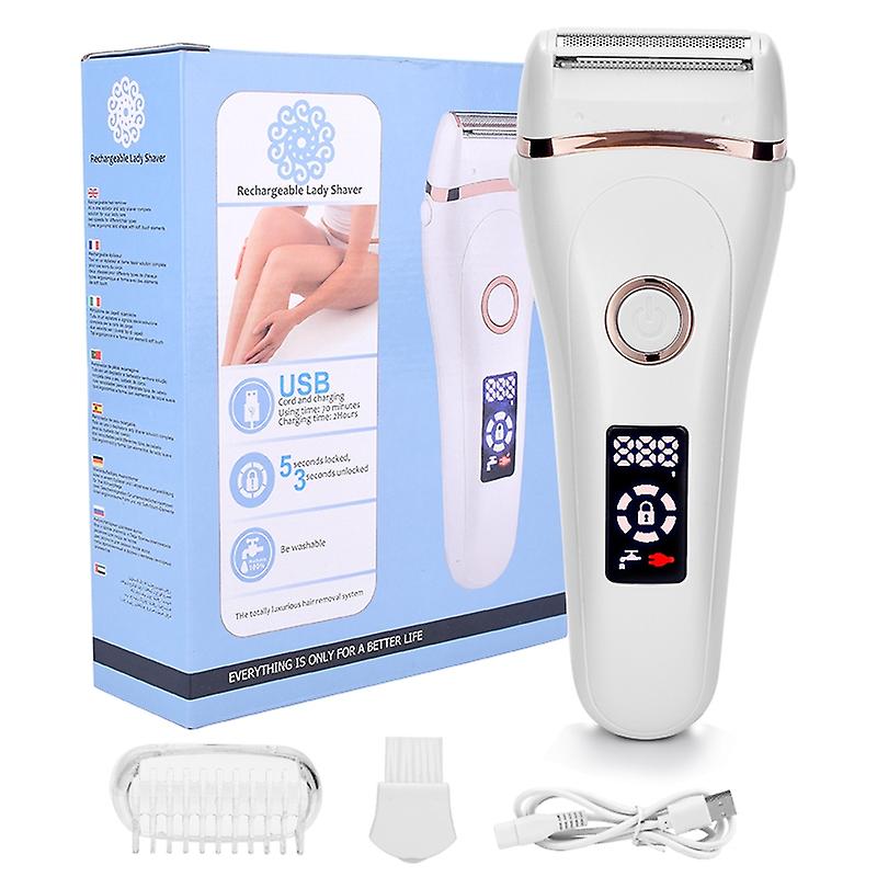 USB Rechargeable Women Painless Electric Epilator Beard Hair Removal Women's Shaving Machines Portab