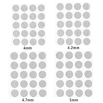 20pcs Earphone Dustproof Network Steel Mesh 4mm 4.2mm 4.7mm 5mm Accessories DIY