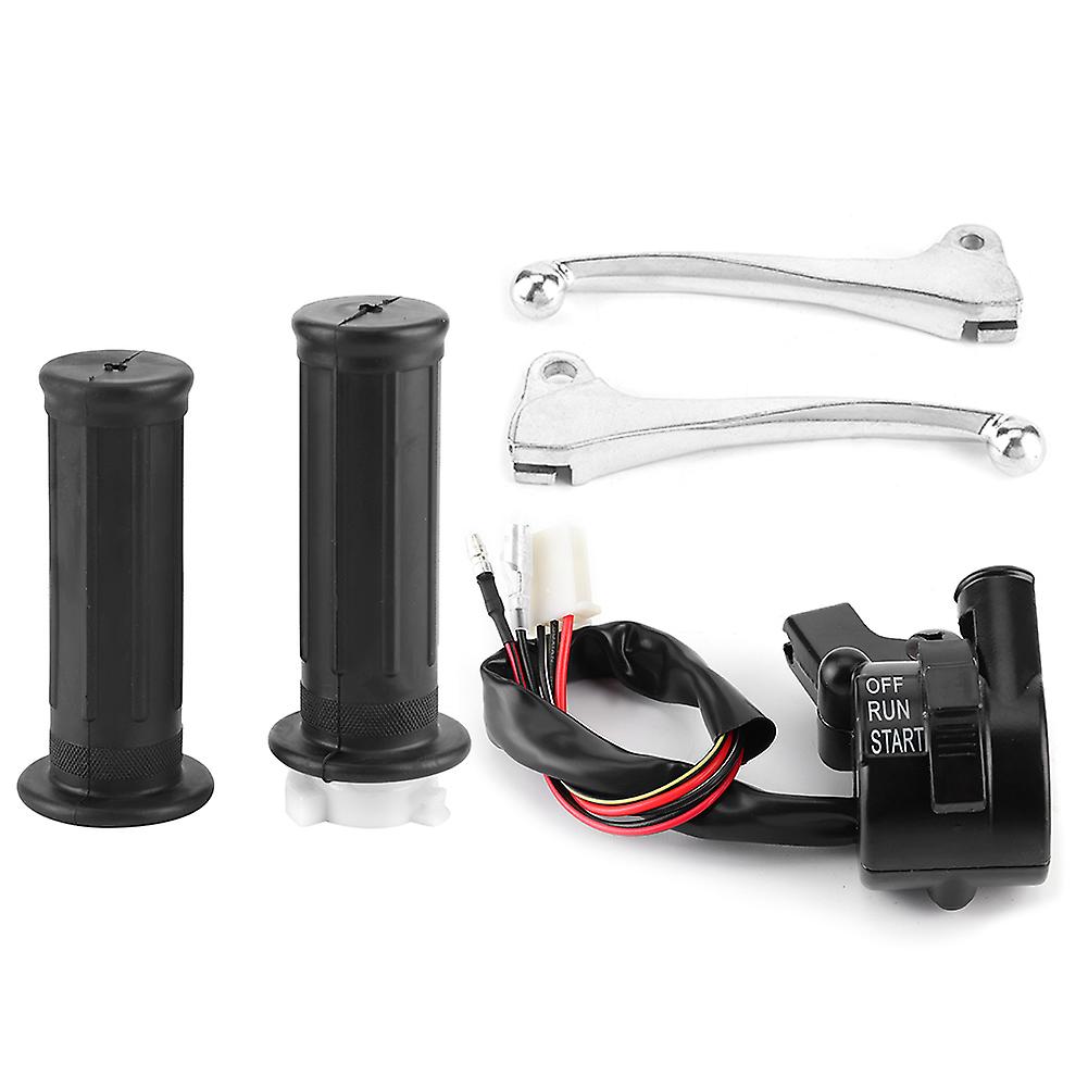 Durable Throttle and Brake Lever Kit for Yamaha PW50 & GTMOTOR G50T - Non-Slip Grip