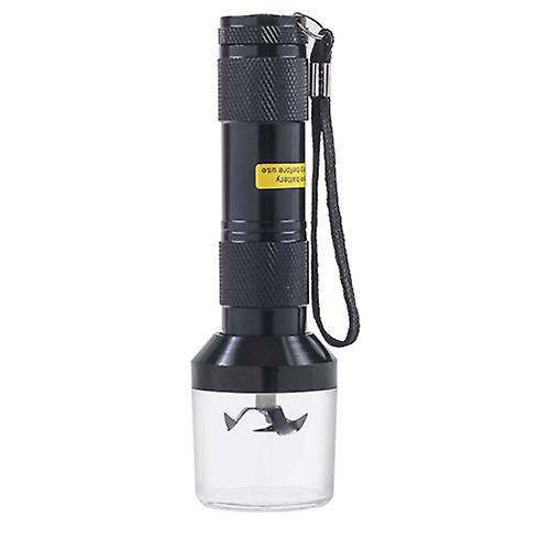 Electric Aluminium Herbs Leaf Flashlight Grinder Crusher Mull Pollinator Metal