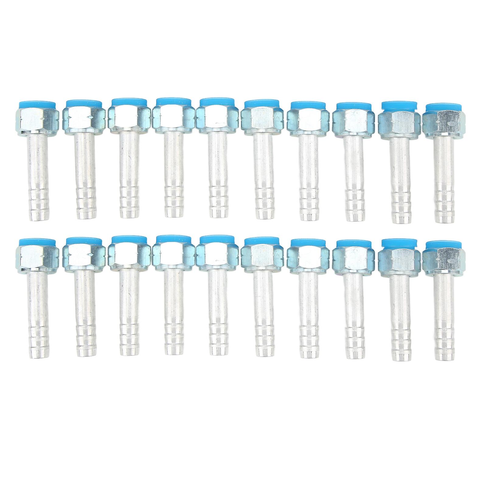Degree Elbow Joint,20 Pcs Barb Fitting Air Conditioner Pipe Connector Degree Elbow Barb Fitting Smooth Operation