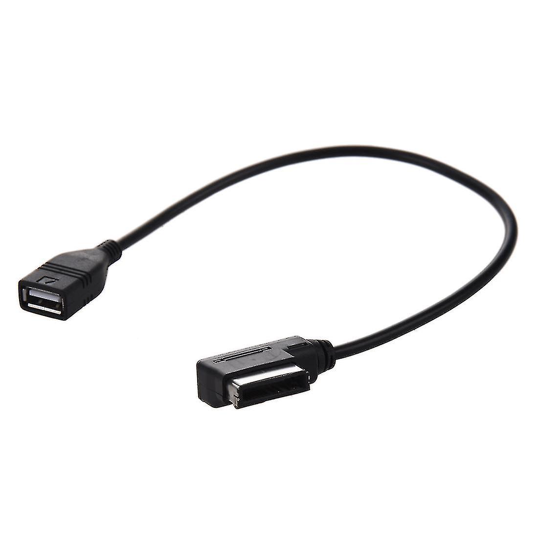 compatible with Music Interface Mdi Mmi Ami To Usb Cable Data Sync Charging Adapter-AE