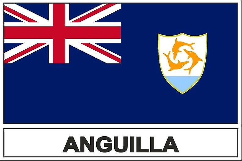 STICK sticker flag AI Anguilla
