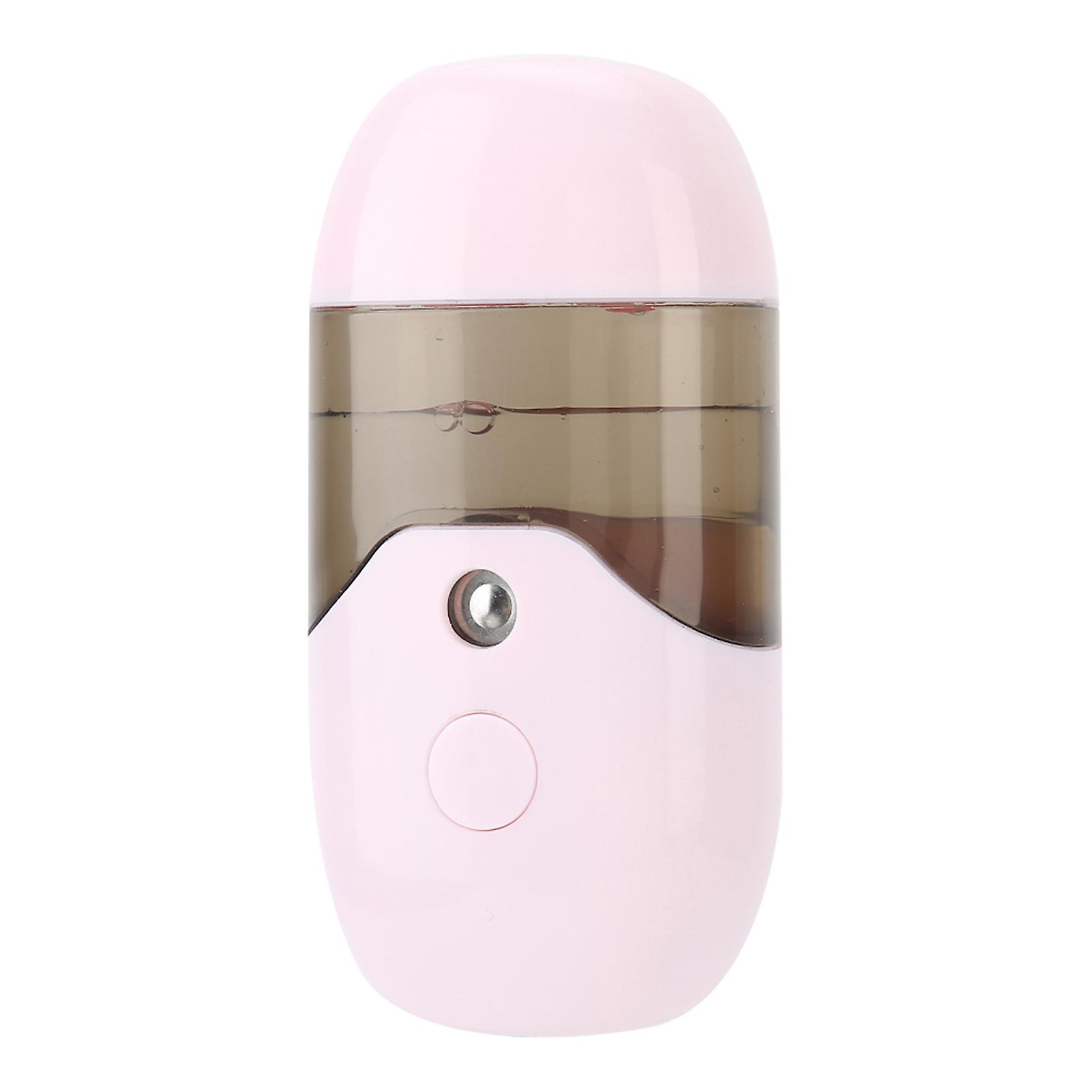 50ml Capacity Nano Sprayer Portable Handheld Face Moisturizing  Spraying MachinePink