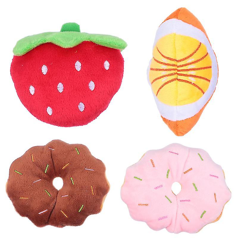 4pcs Dog Squeak Toy
