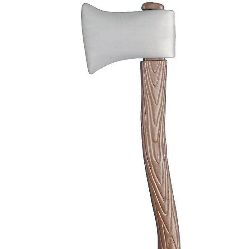 Wood Effect Axe Plastic Brown 25273