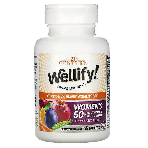 21st Century, Wellify! Women's 50+ Multivitamin Multimineral, 65 Tablets