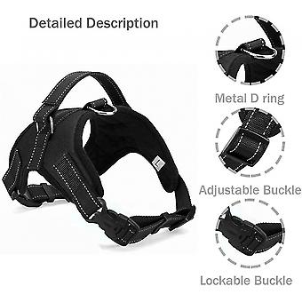 Dog Harness With Handle, Easy To Control, Adjustable Chest Strap, With Handle Control, Breathable, Durable XL